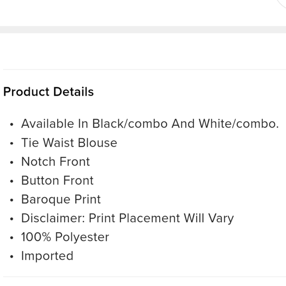 Fashion Nova Blouse - Picture 4 of 4